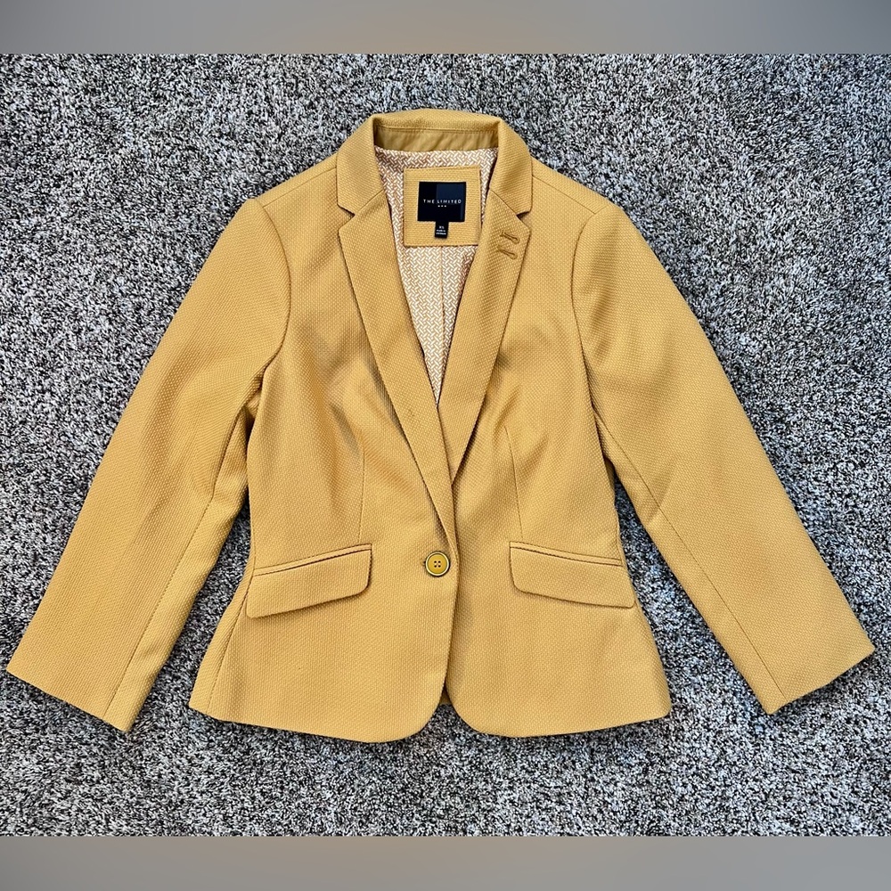 The Limited Women's Yellow Blazer